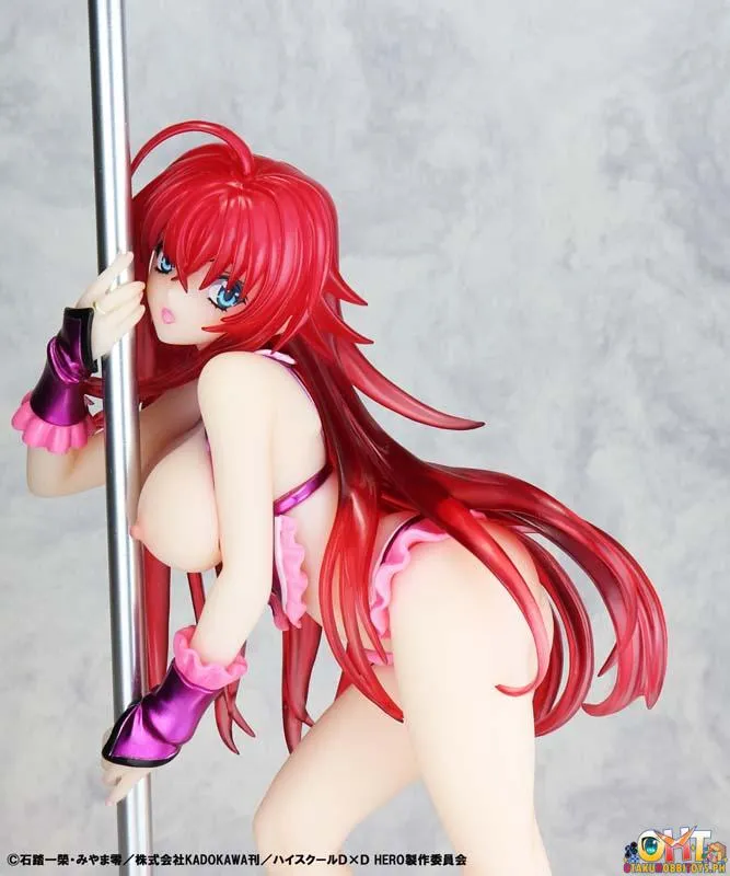 (18 ) Kaitendoh High School DxD 1/7 Rias Gremory Pole Dance Ver. Purple Color