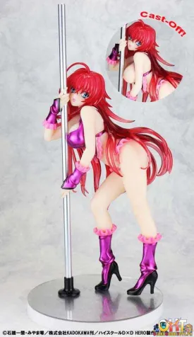 (18 ) Kaitendoh High School DxD 1/7 Rias Gremory Pole Dance Ver. Purple Color
