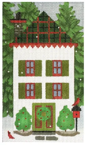2117B Plaid Roof House