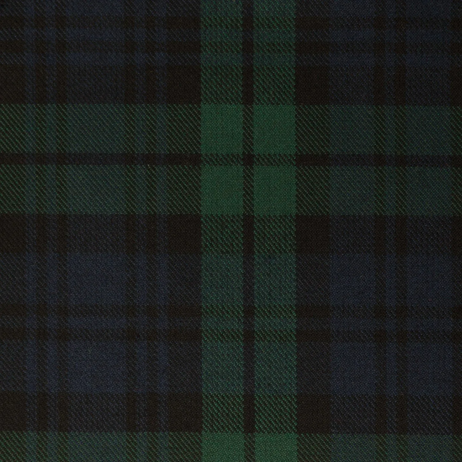 Black Watch Dark Tharthan Tartan Check 65% Poly 35% Visc