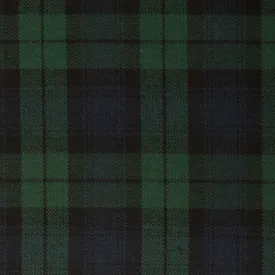 Black Watch Medium Tharthan Tartan Check 65% Poly 35% Visc