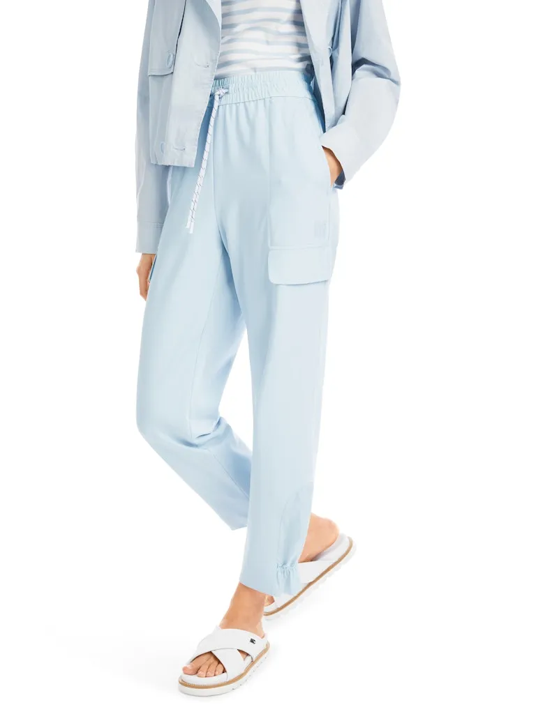 Cargo Leisure Pant - Soft Sky Blue