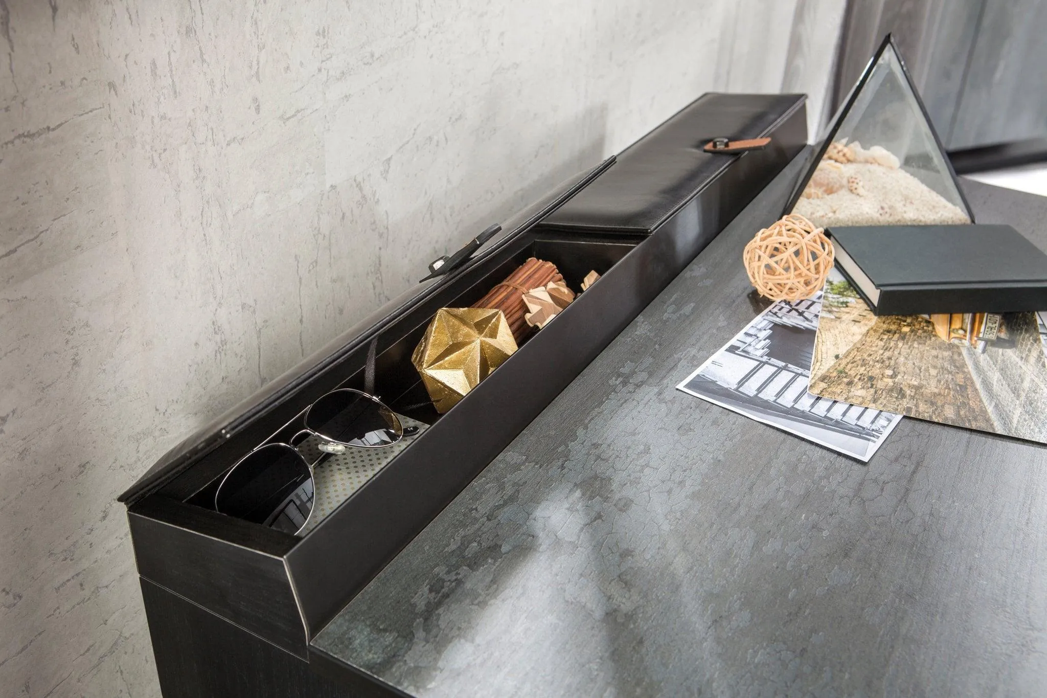 Cilek Dark Metal Dresser