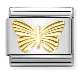 CLASSIC Gold Butterfly Charm