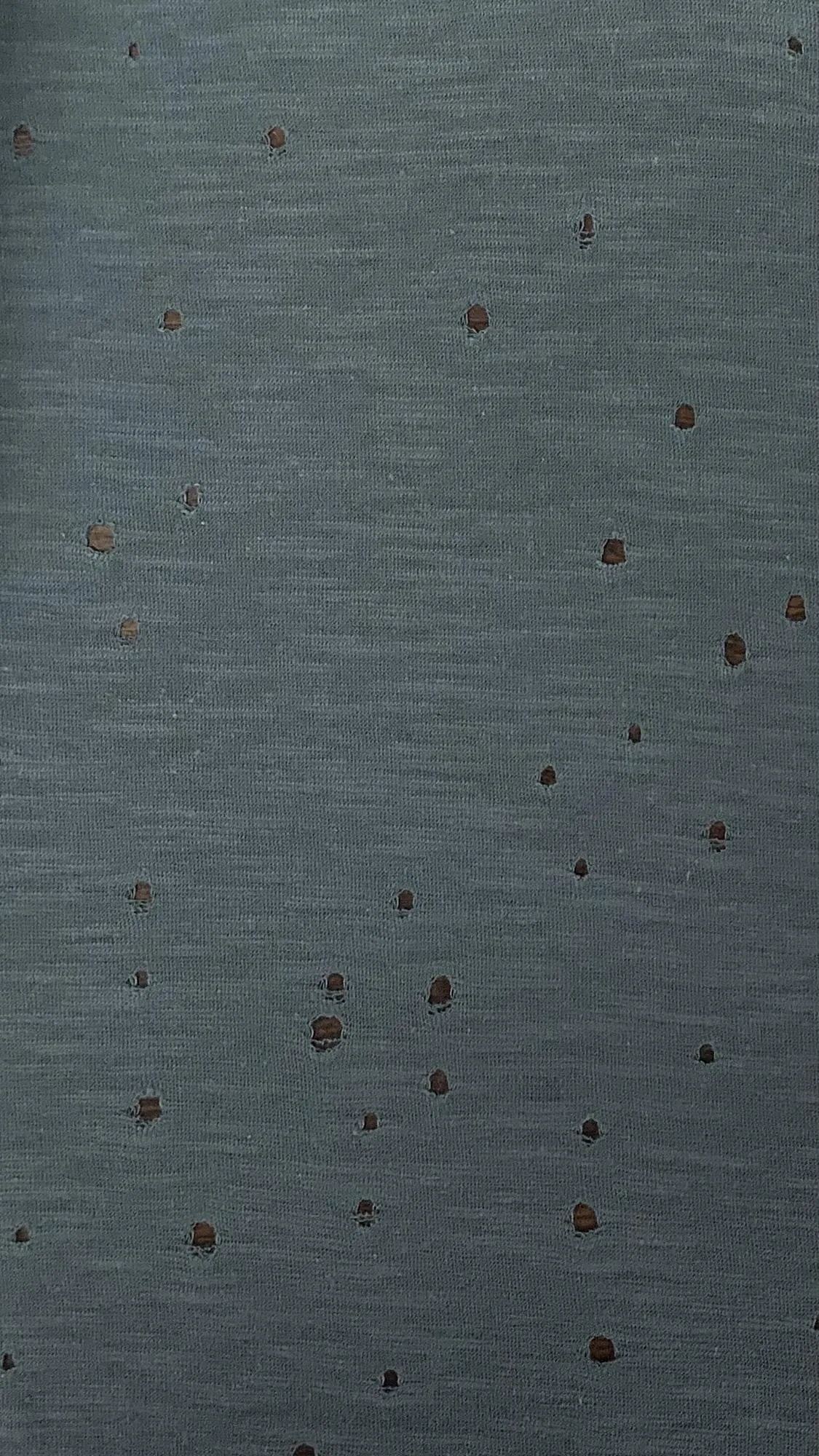 COTTON "SHOTGUN BLAST" NON-STRETCHED JERSEY KNIT WITH SLUB<br><h6>9-SAGE BLUE<br>382JSLB-SHOTGUN</h6>