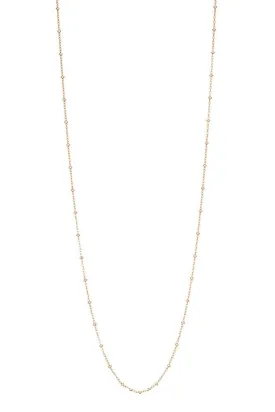 DOT CHAIN LONG NECKLACE by MARA CARRIZO SCALISE