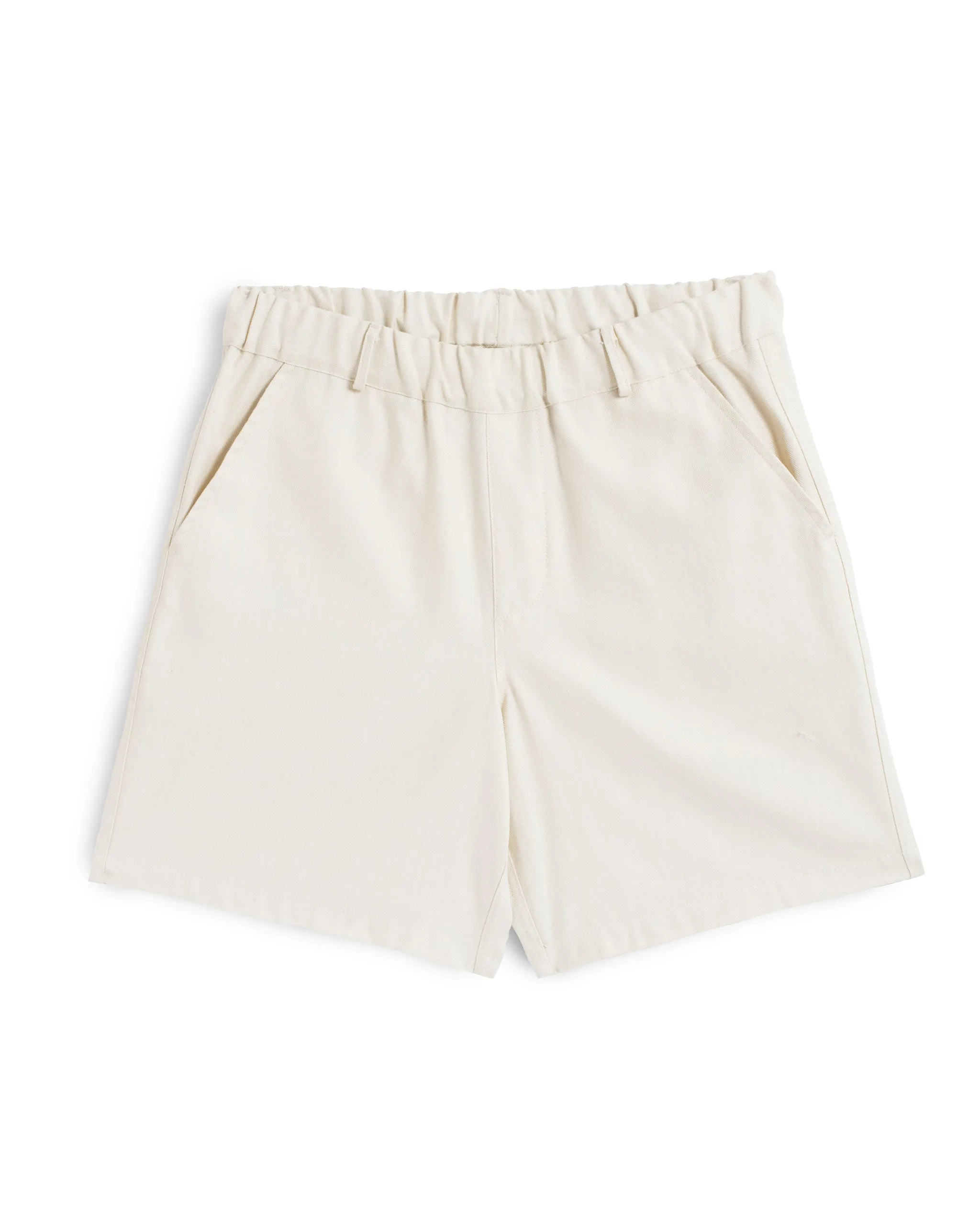 Dove Herringbone Leisure Short