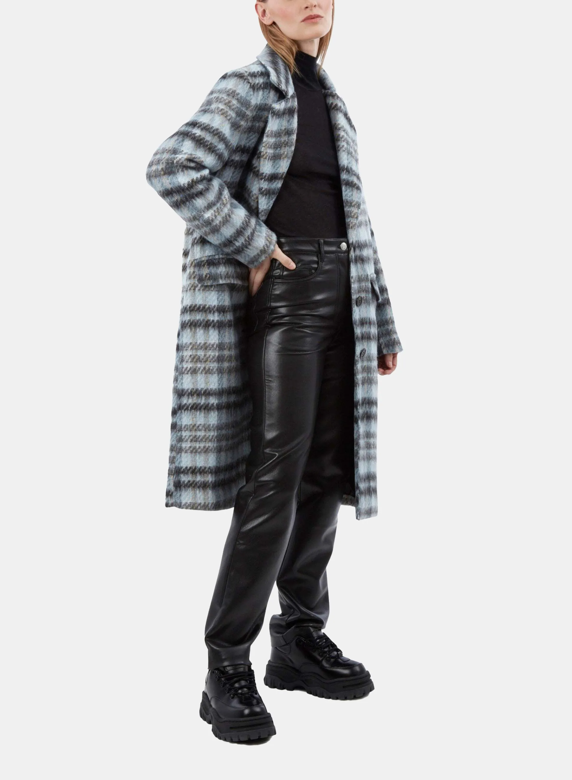 Fallyn Cloud Plaid - Pre-Owned