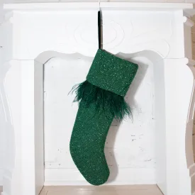Feather Stocking ✦ Emerald Iridescent