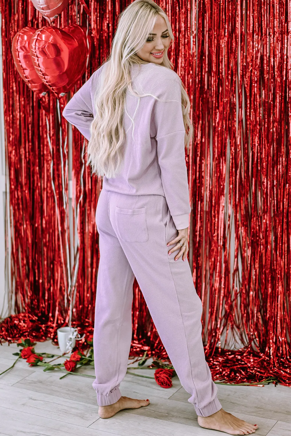 FIELDS OF LILAC JOGGER SET