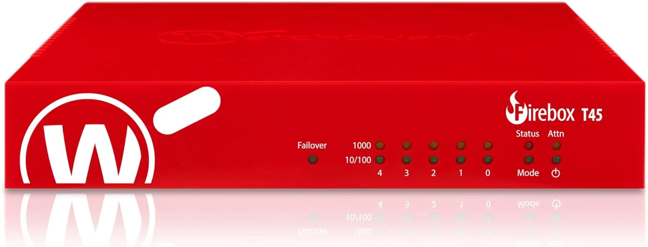 Firebox T45 Network Security Appliance with 3 Year Standard Support License - Advanced Firewall, VPN, Intrusion Prevention (WGT45003)