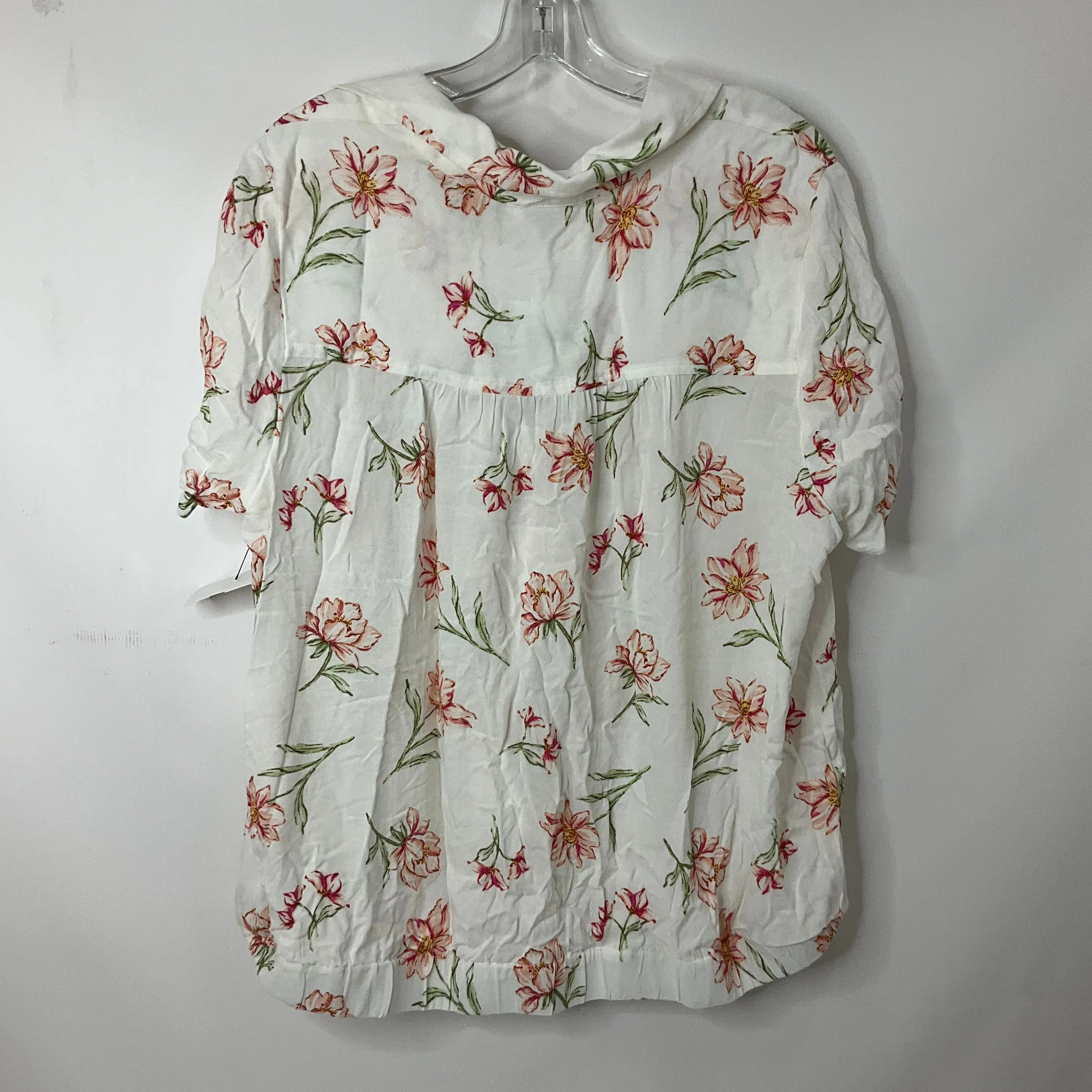 Floral Print Top Short Sleeve Torrid, Size 2x