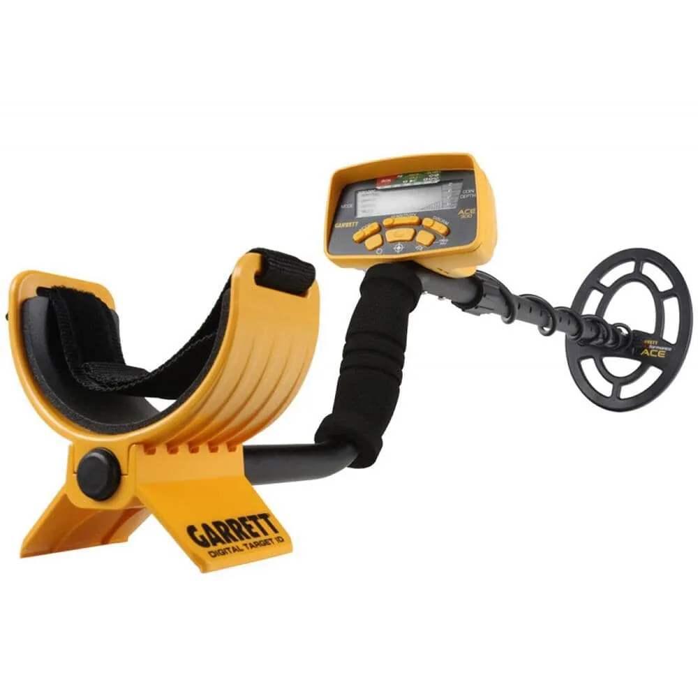 Garrett Ace 300 Metal Detector with Waterproof Search Coil with Pro-Pointer AT