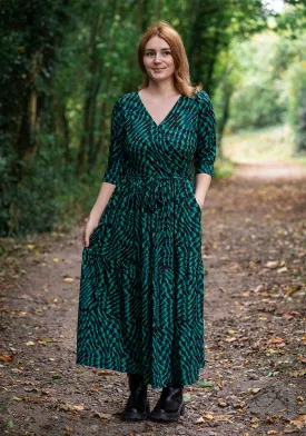 Harlyn Abstract Print Midaxi Dress