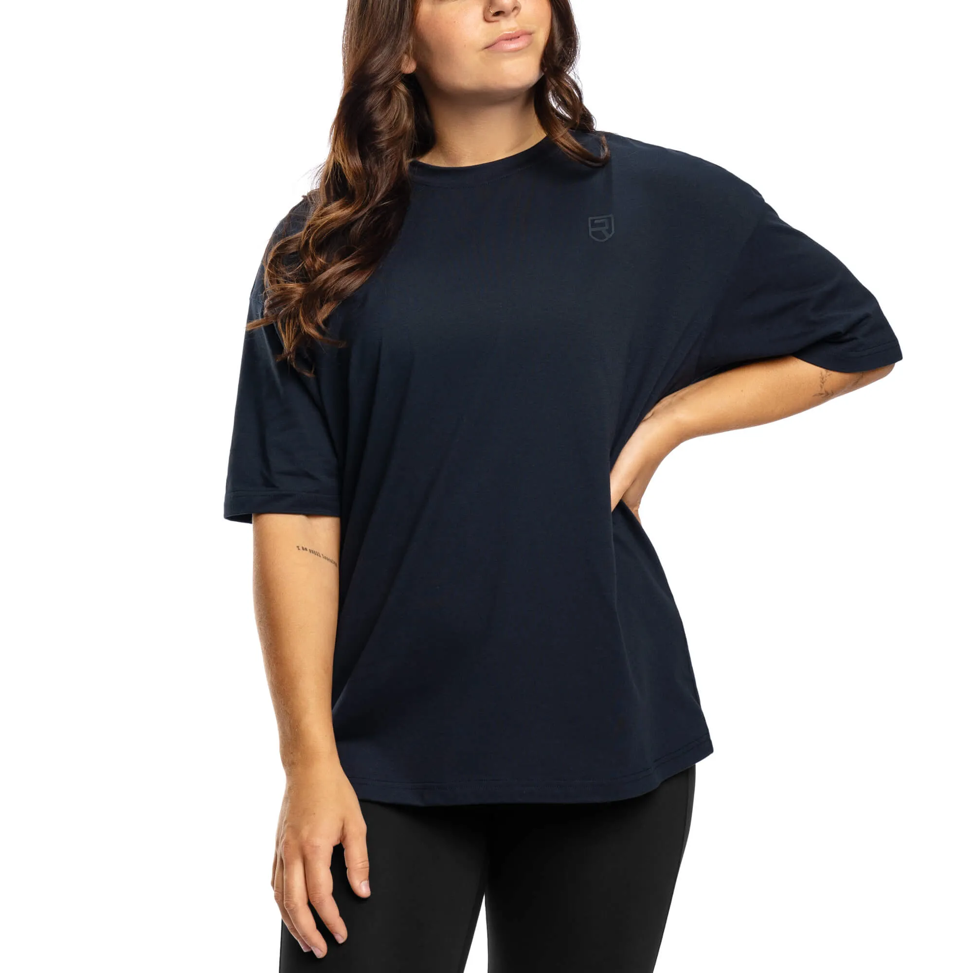 Ignite Oversized T-Shirt - Navy