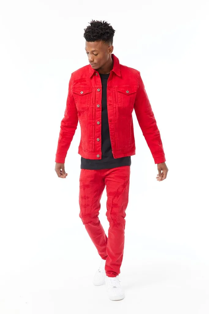 Jordan Craig-Sean-Tribeca Twill Pants-Red-JS91521R