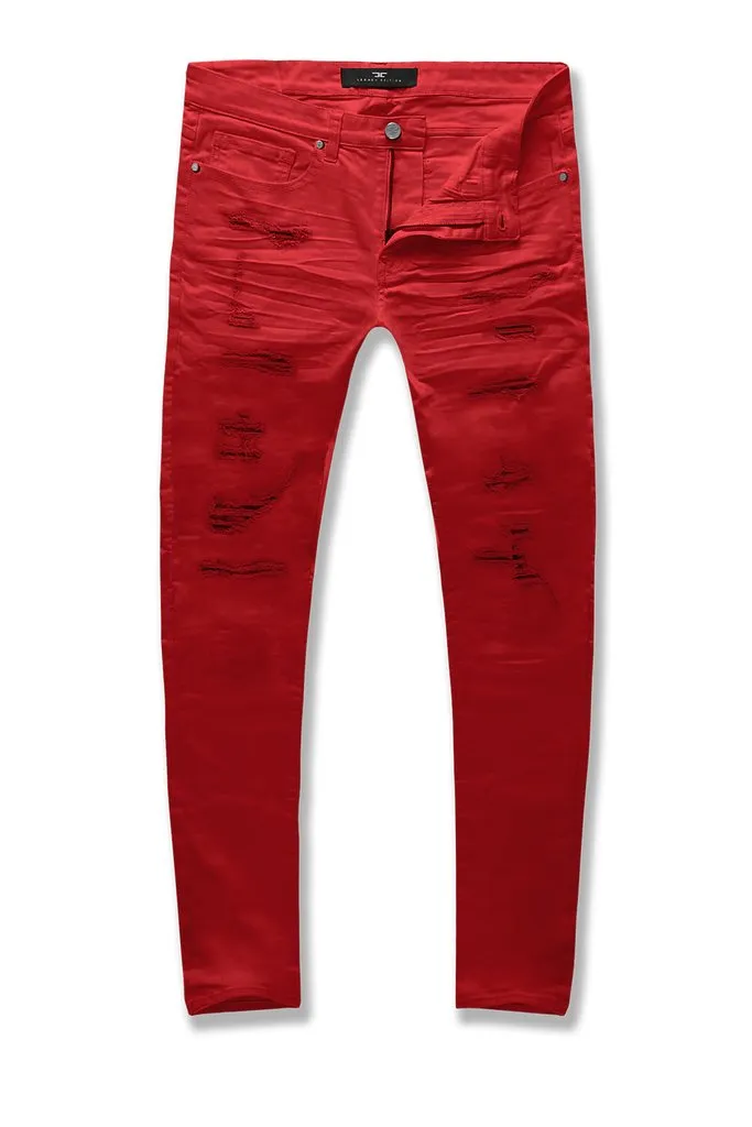 Jordan Craig-Sean-Tribeca Twill Pants-Red-JS91521R