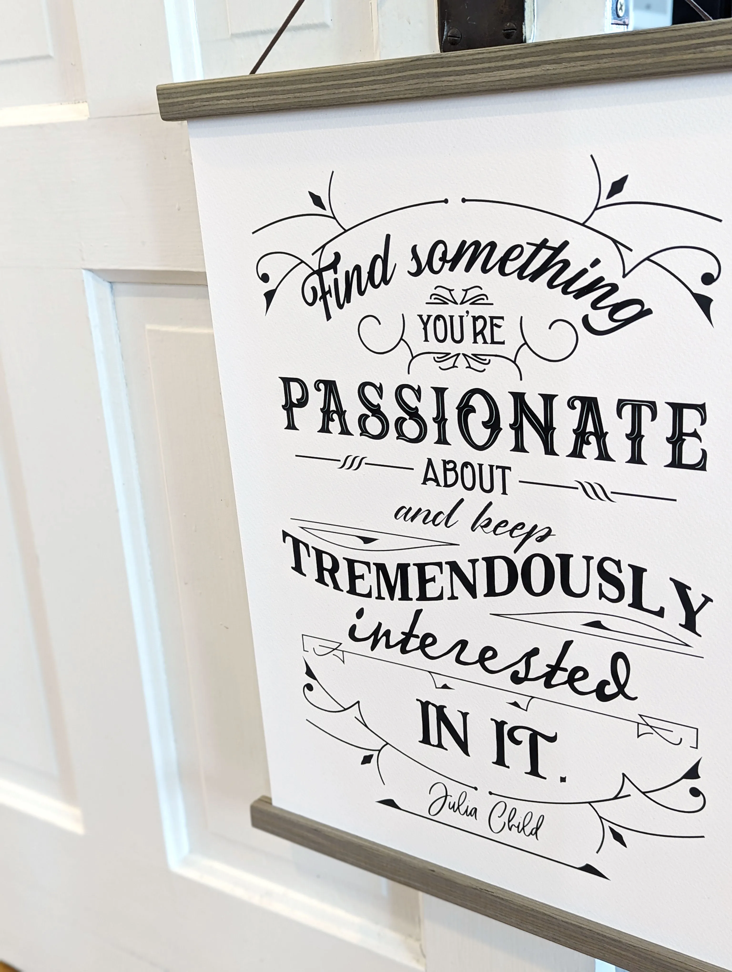 Julia Child Quote Poster