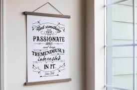 Julia Child Quote Poster