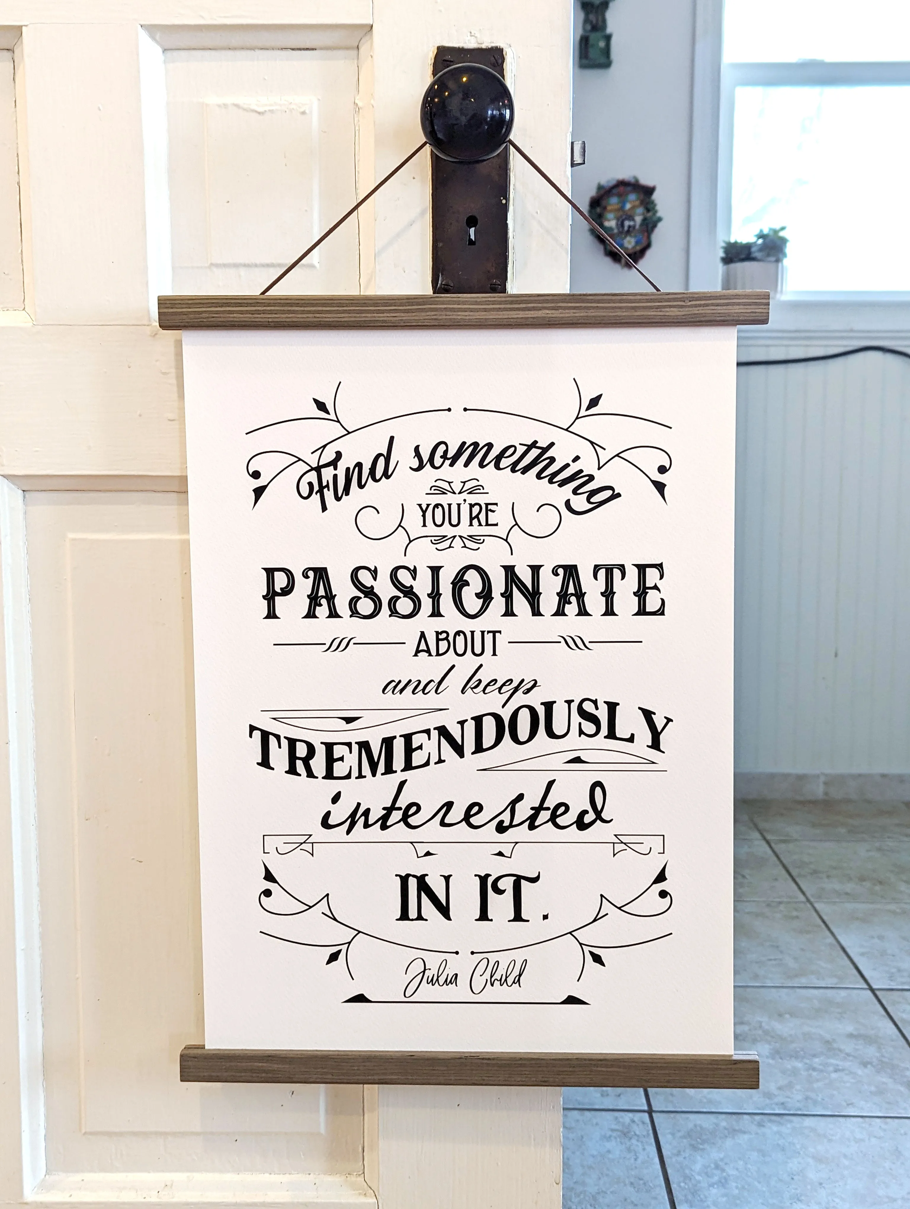 Julia Child Quote Poster