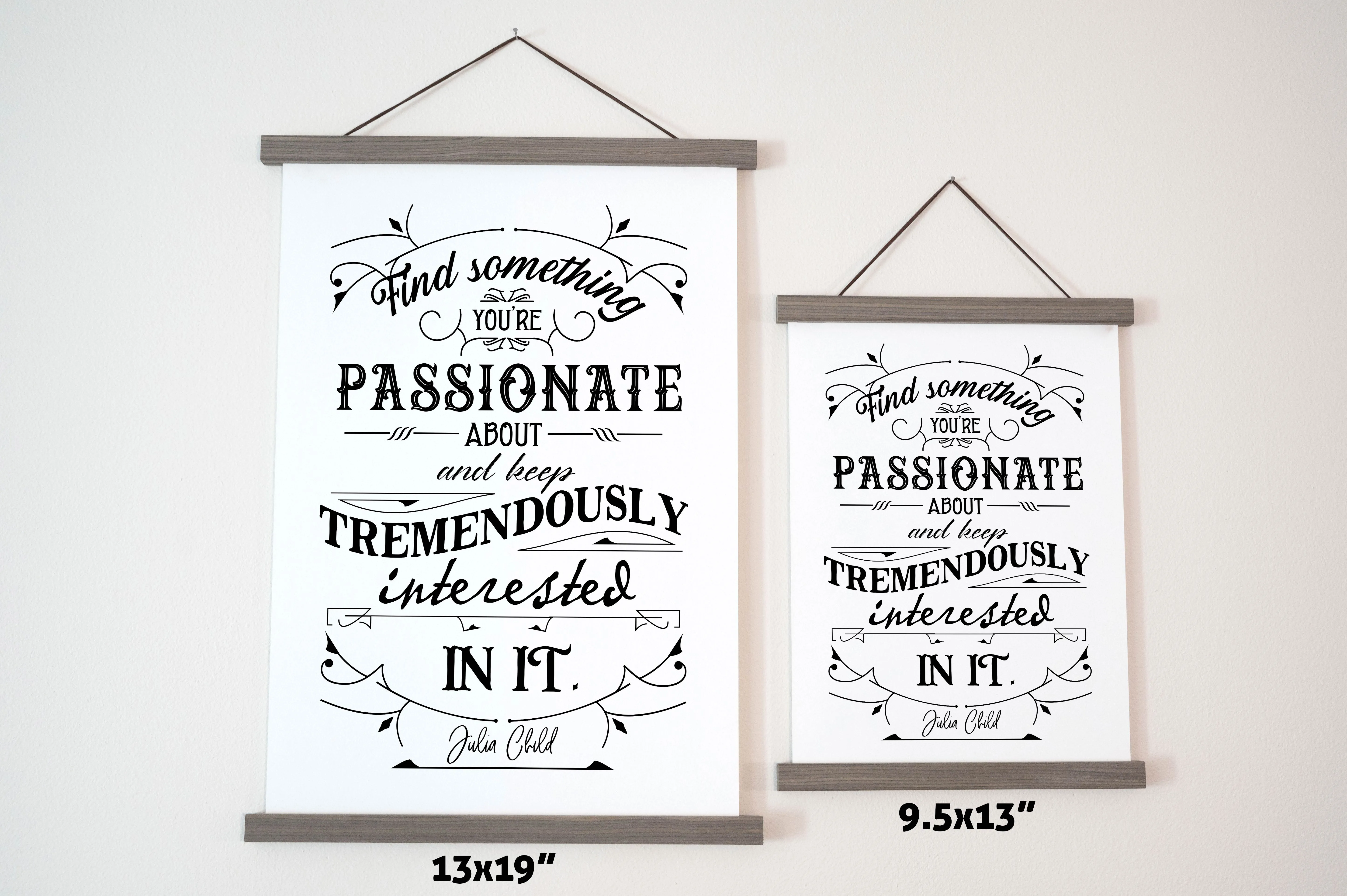 Julia Child Quote Poster