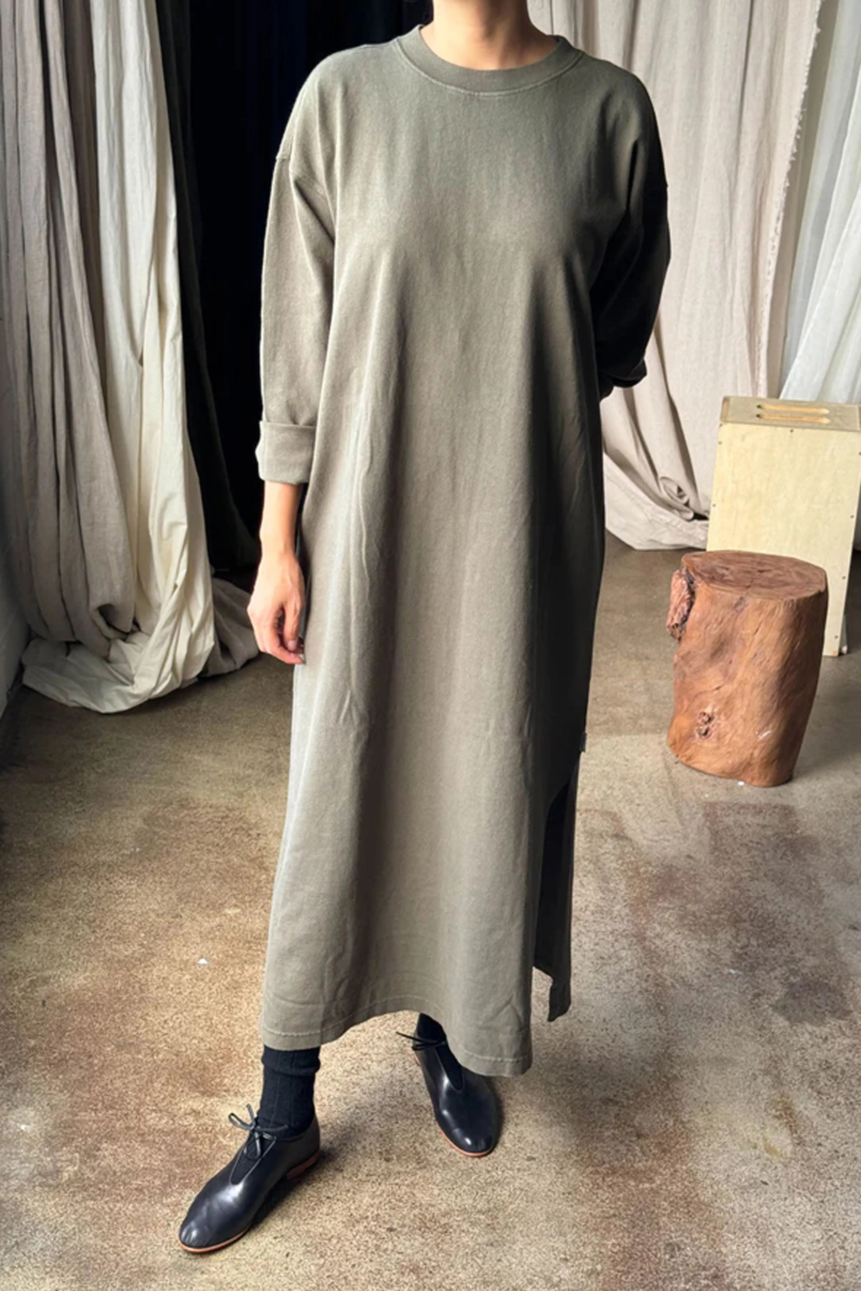 Le Bon Shoppe Sunday Olive Dress
