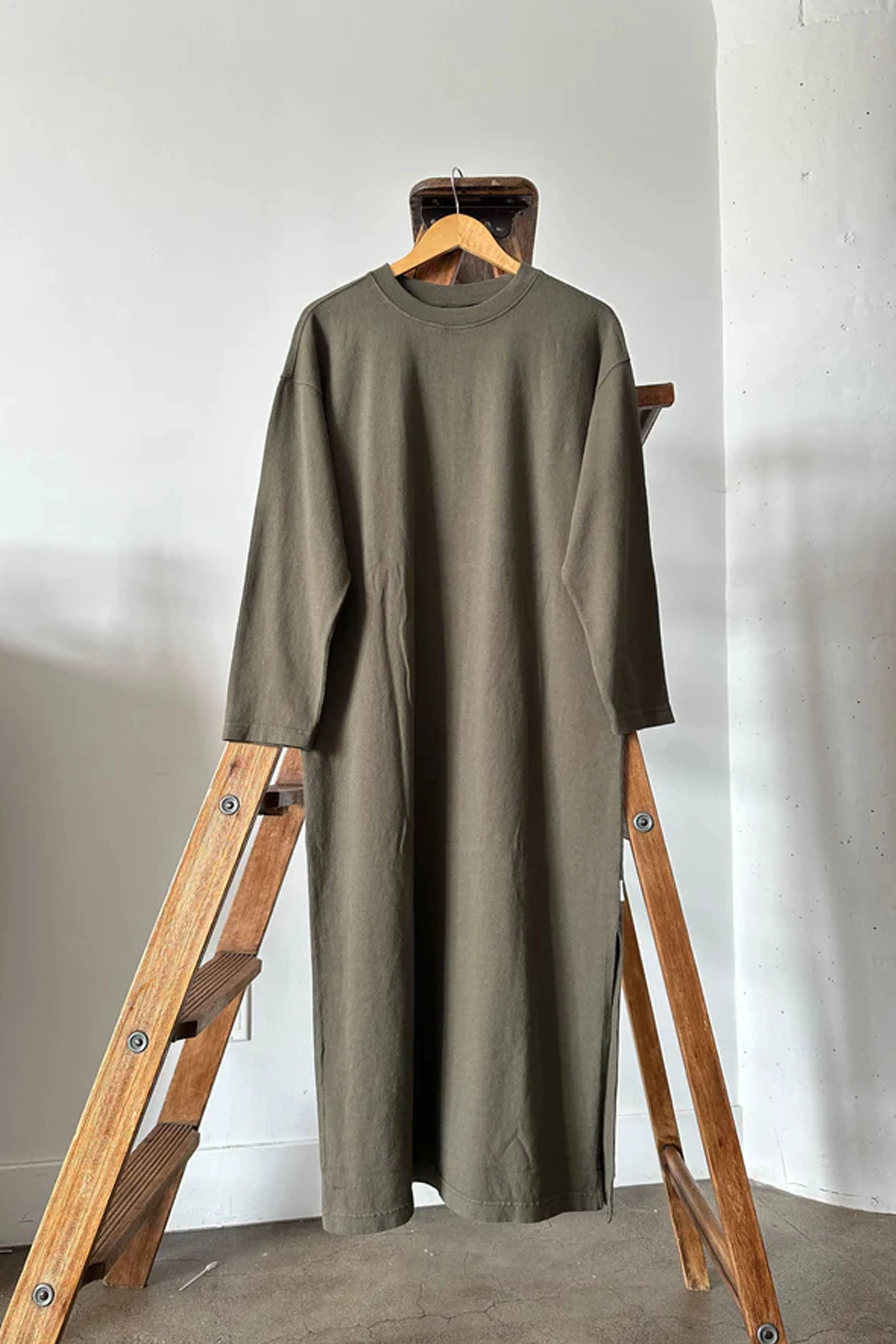 Le Bon Shoppe Sunday Olive Dress