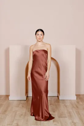 Leo Satin Dress | Ready To Ship | Cinnamon Rose