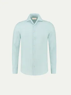 Light Green Linen Seaside Shirt