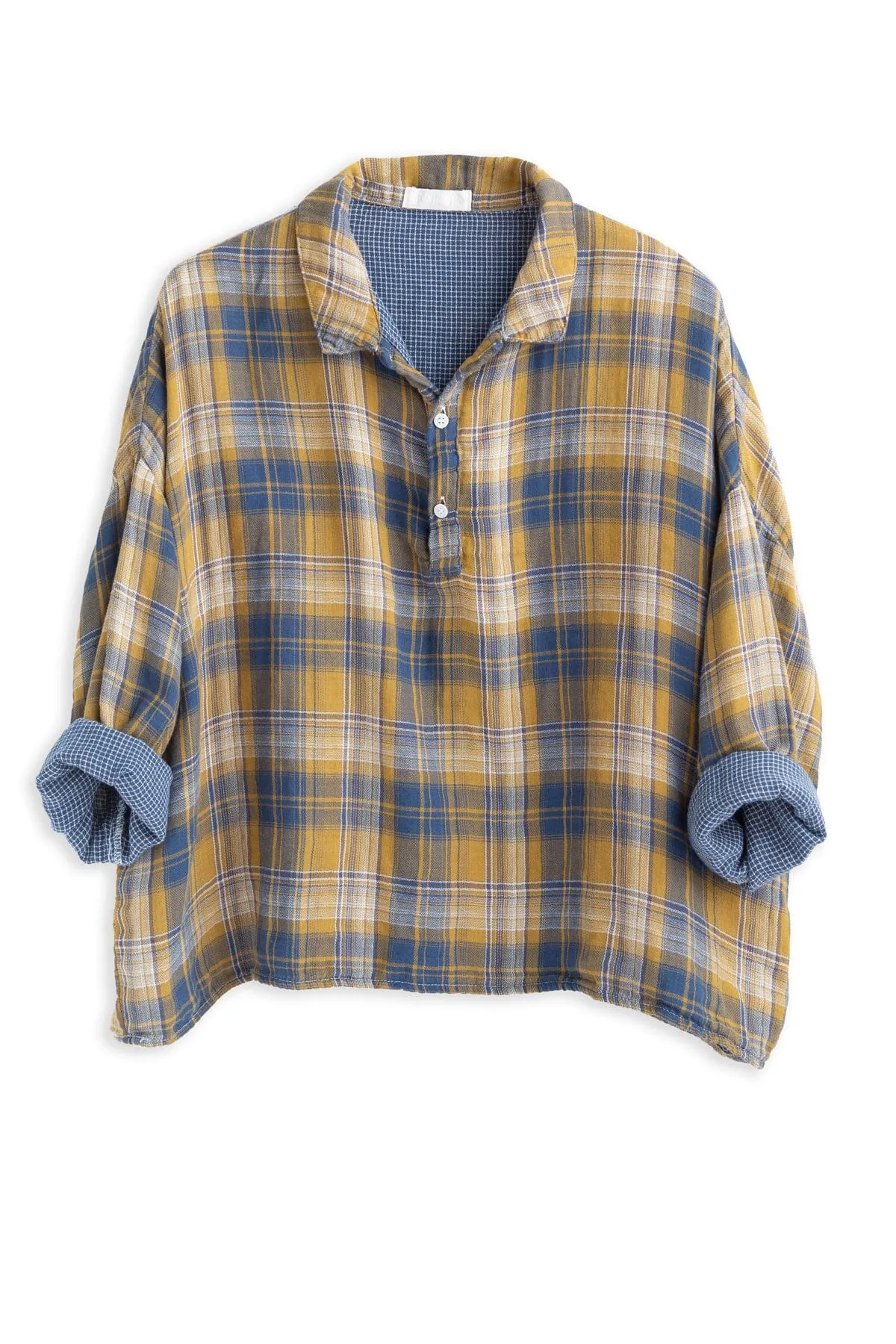 Lissa - Double Cotton Gauze Plaid