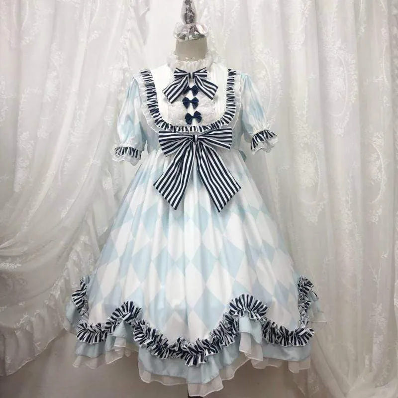 Lolita High-waist Lace Dress