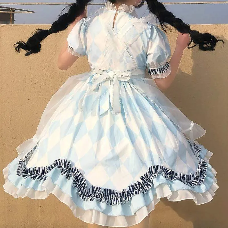 Lolita High-waist Lace Dress