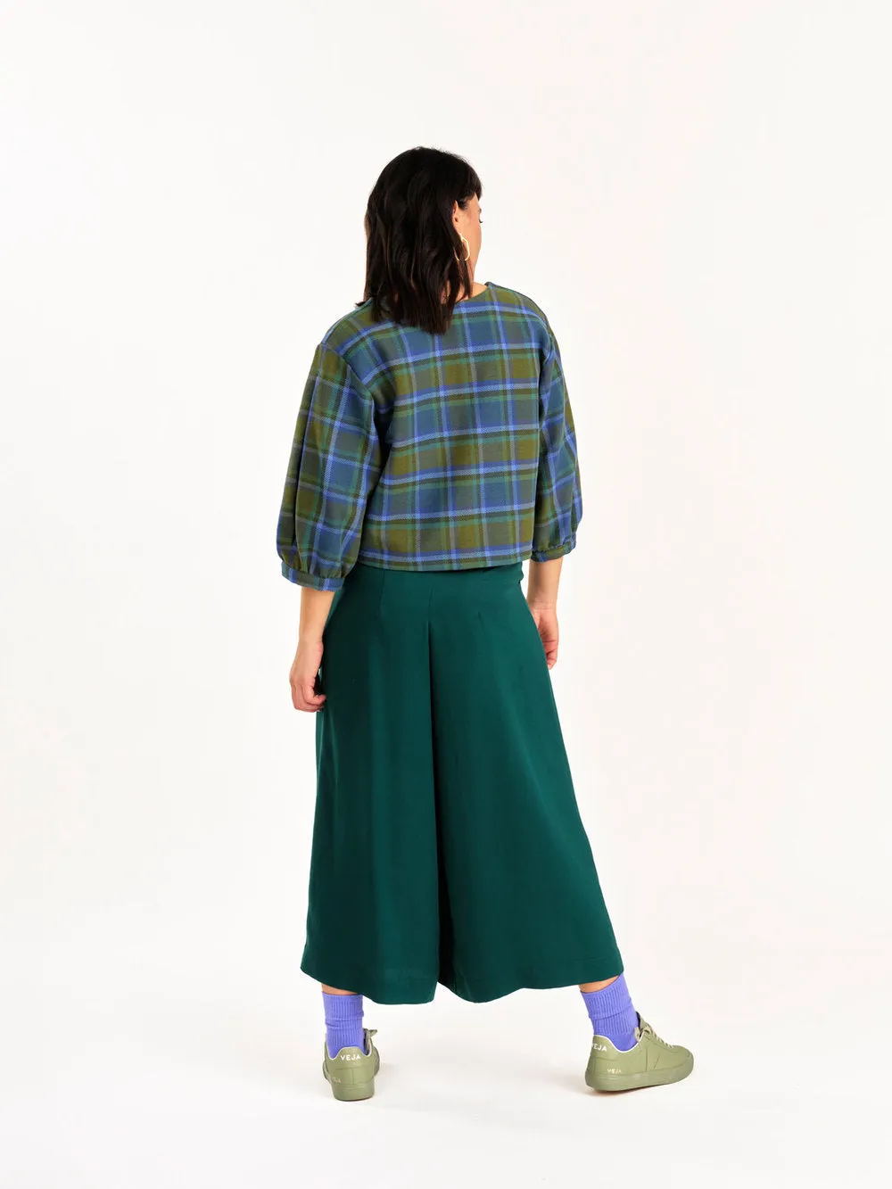 Love Top in Forest Plaid