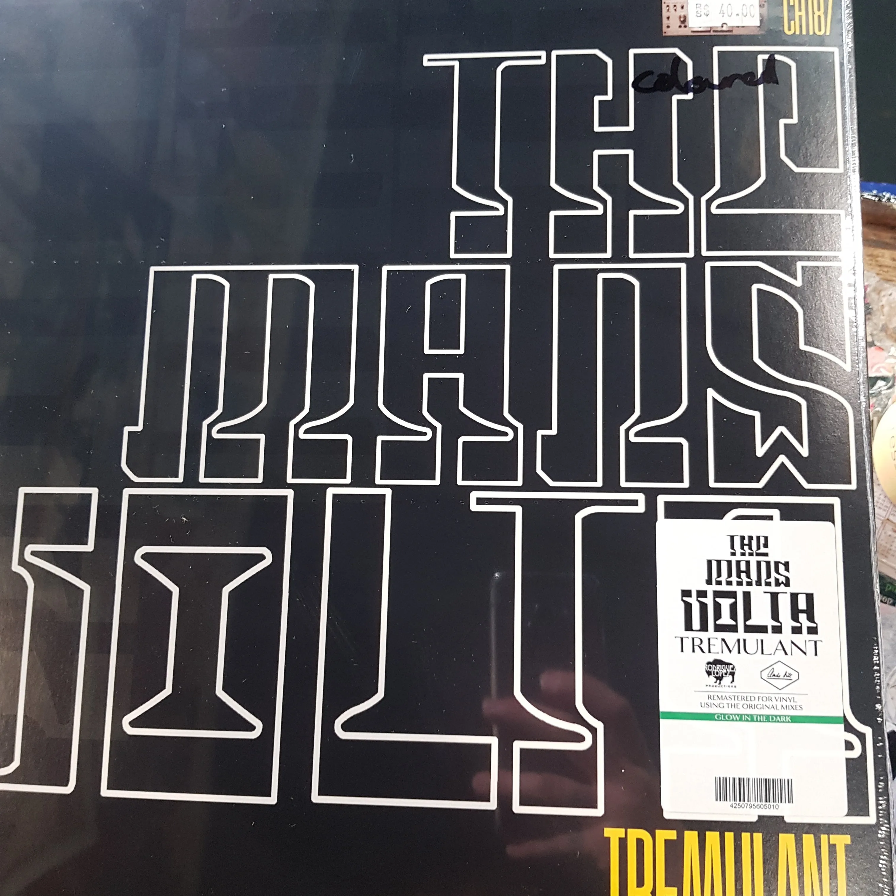 MARS VOLTA - TREMULANT (EP) (GLOW IN THE DARK COLOURED) VINYL