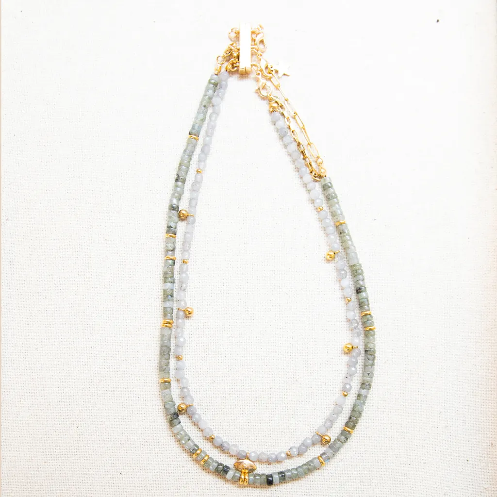 Necklace Stacka - 3 clasp