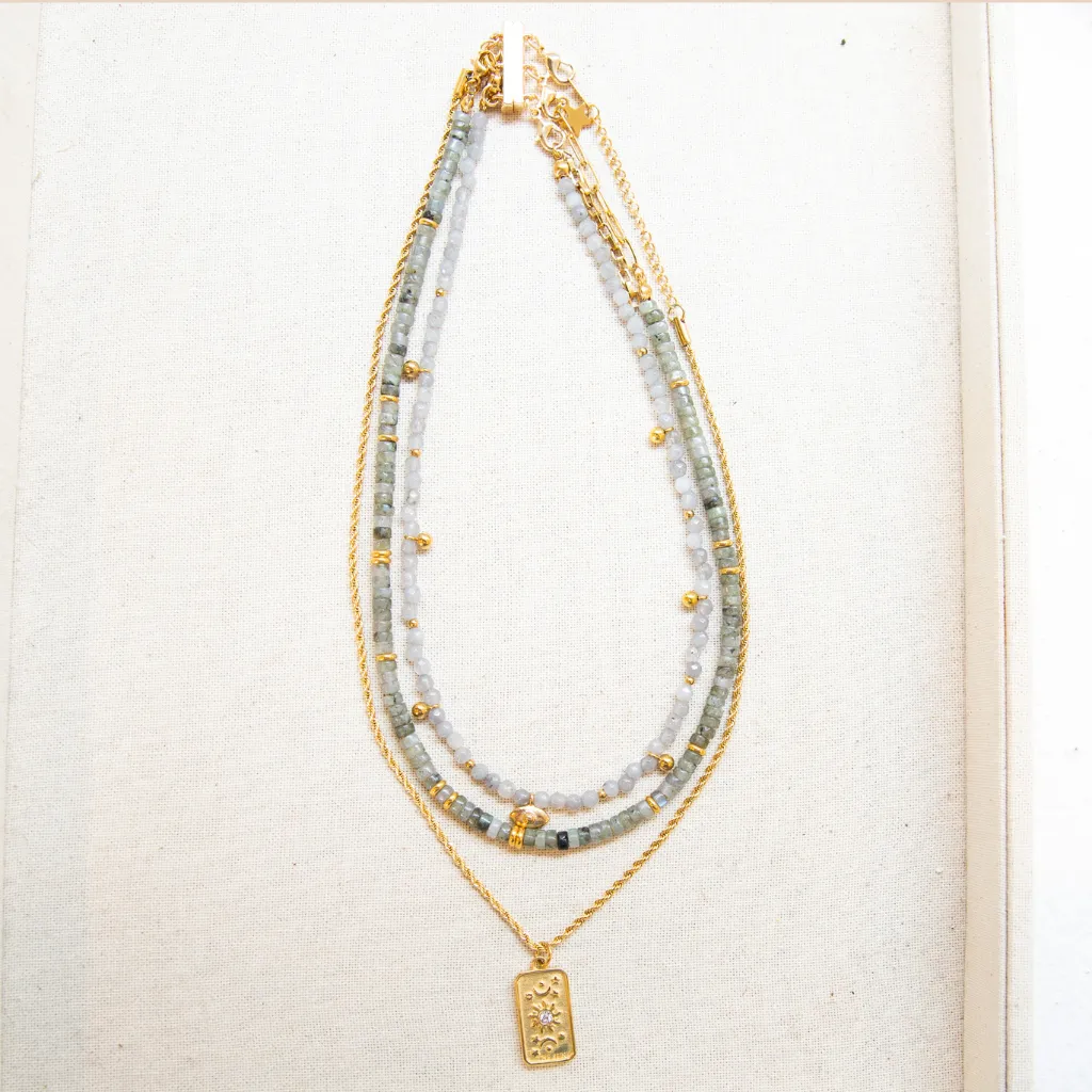 Necklace Stacka - 3 clasp