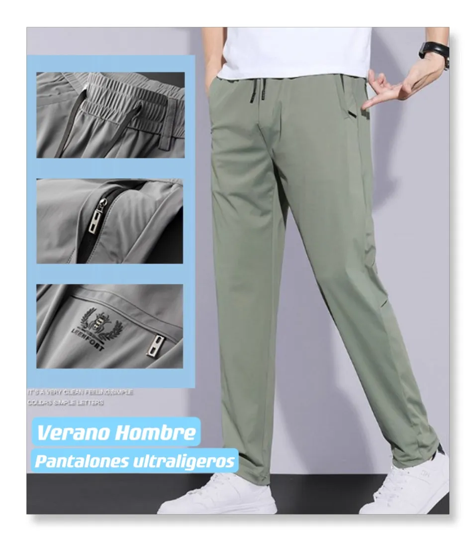 New products on offer Summery Ice Silk Sports Pants