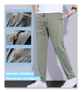 New products on offer Summery Ice Silk Sports Pants