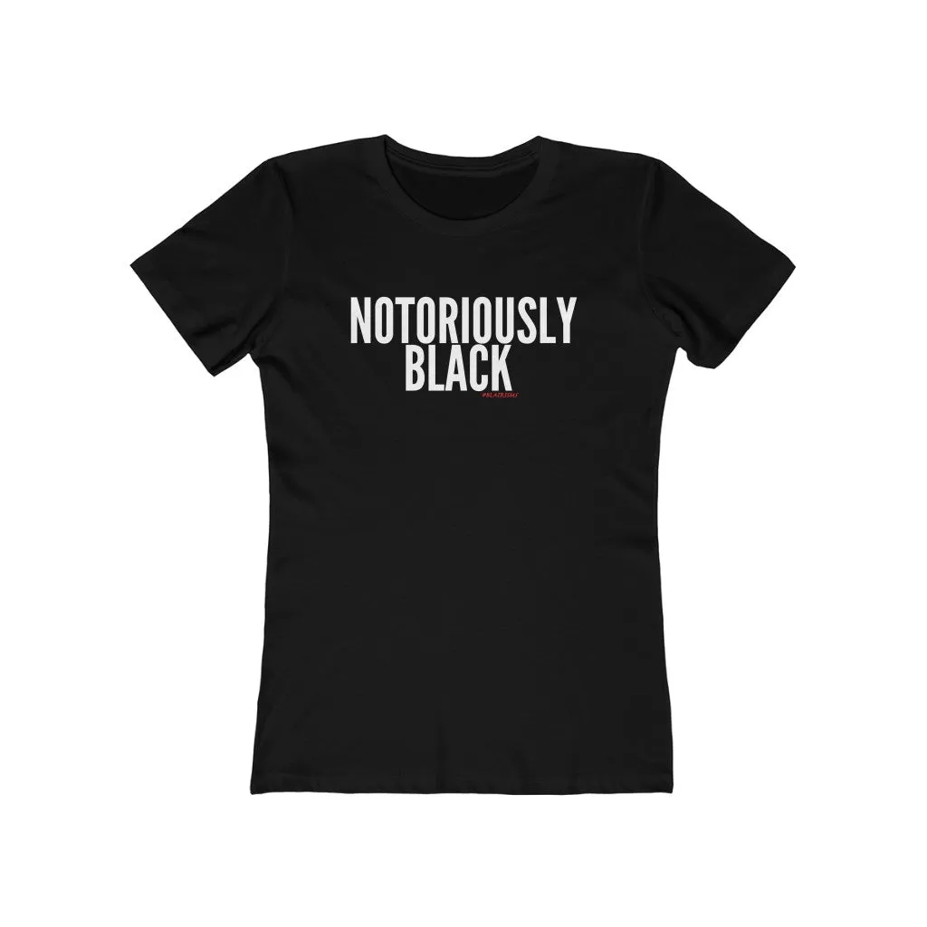 NOTORIOUSLY BLACK Women's Crew