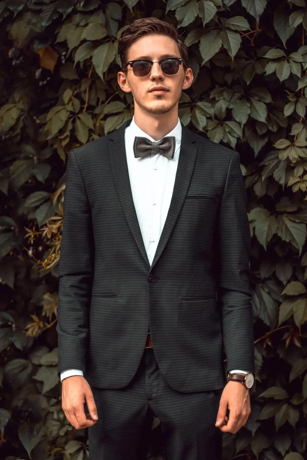 Olive Green Bow Tie & Accessories | Men's & Boys' Groomsmen Pack