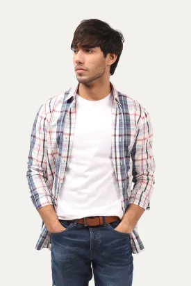 Plaid Pattern Shirt
