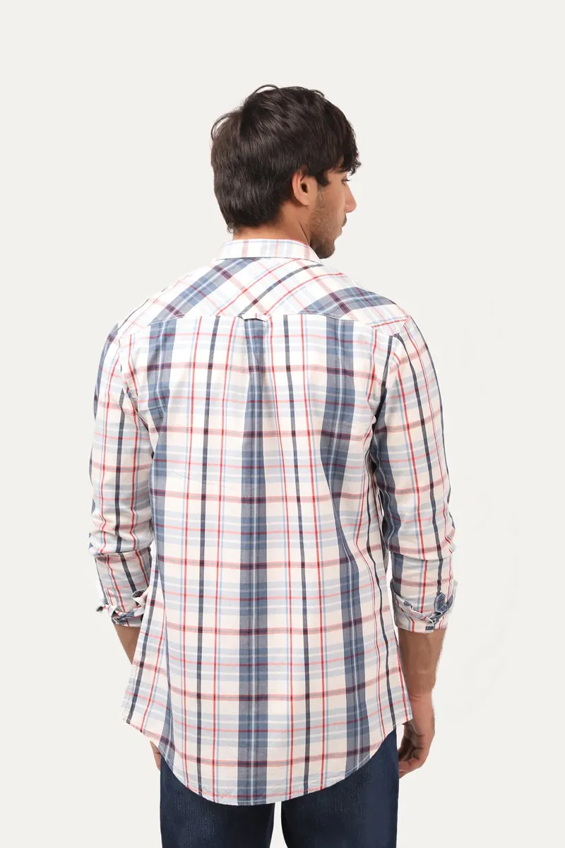 Plaid Pattern Shirt