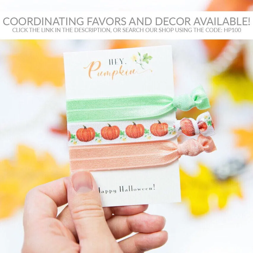 Pumpkin Cards and Gifts Sign, Printable Little Pumpkin Baby Shower Sign, INSTANT DOWNLOAD - HP100