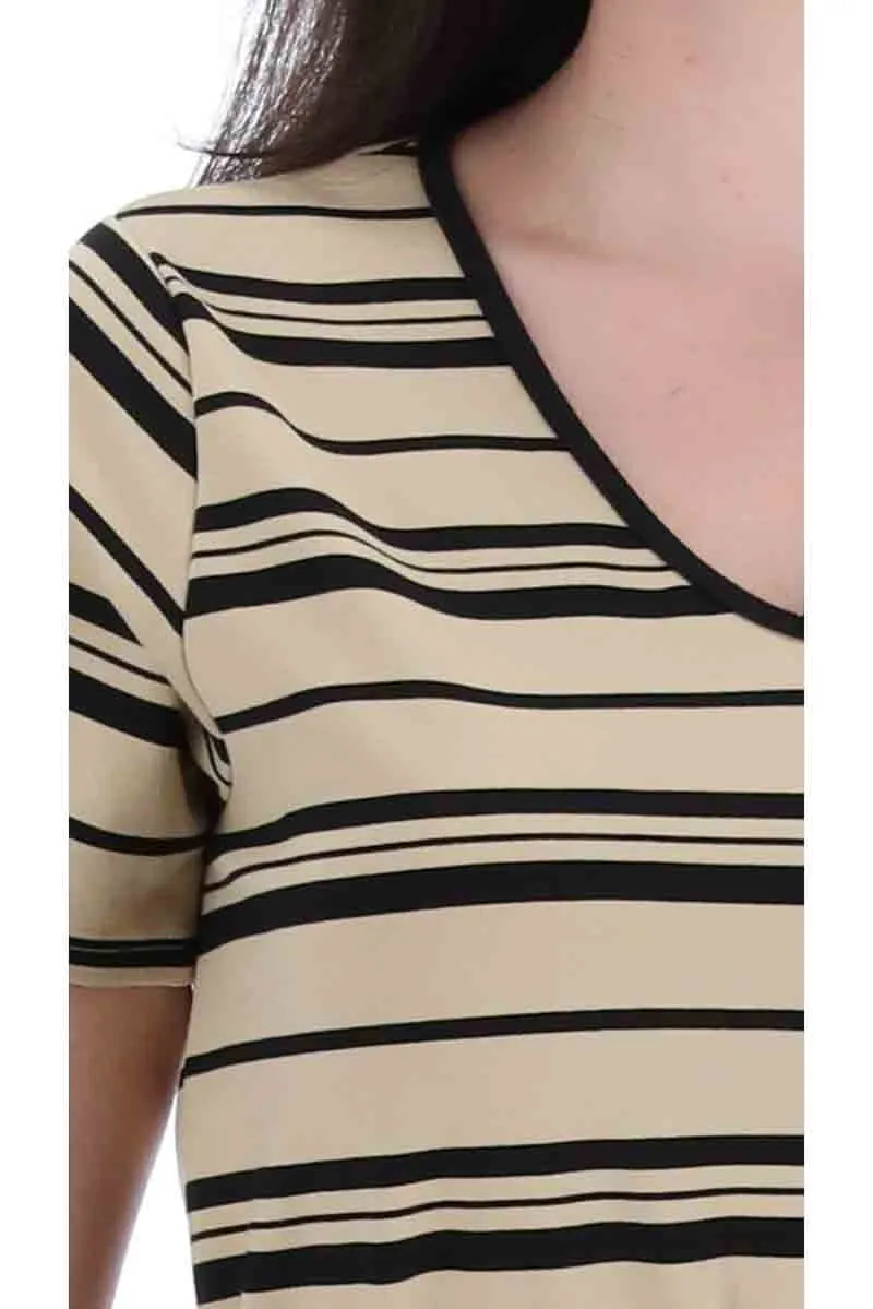 Raine Midi - Stripe
