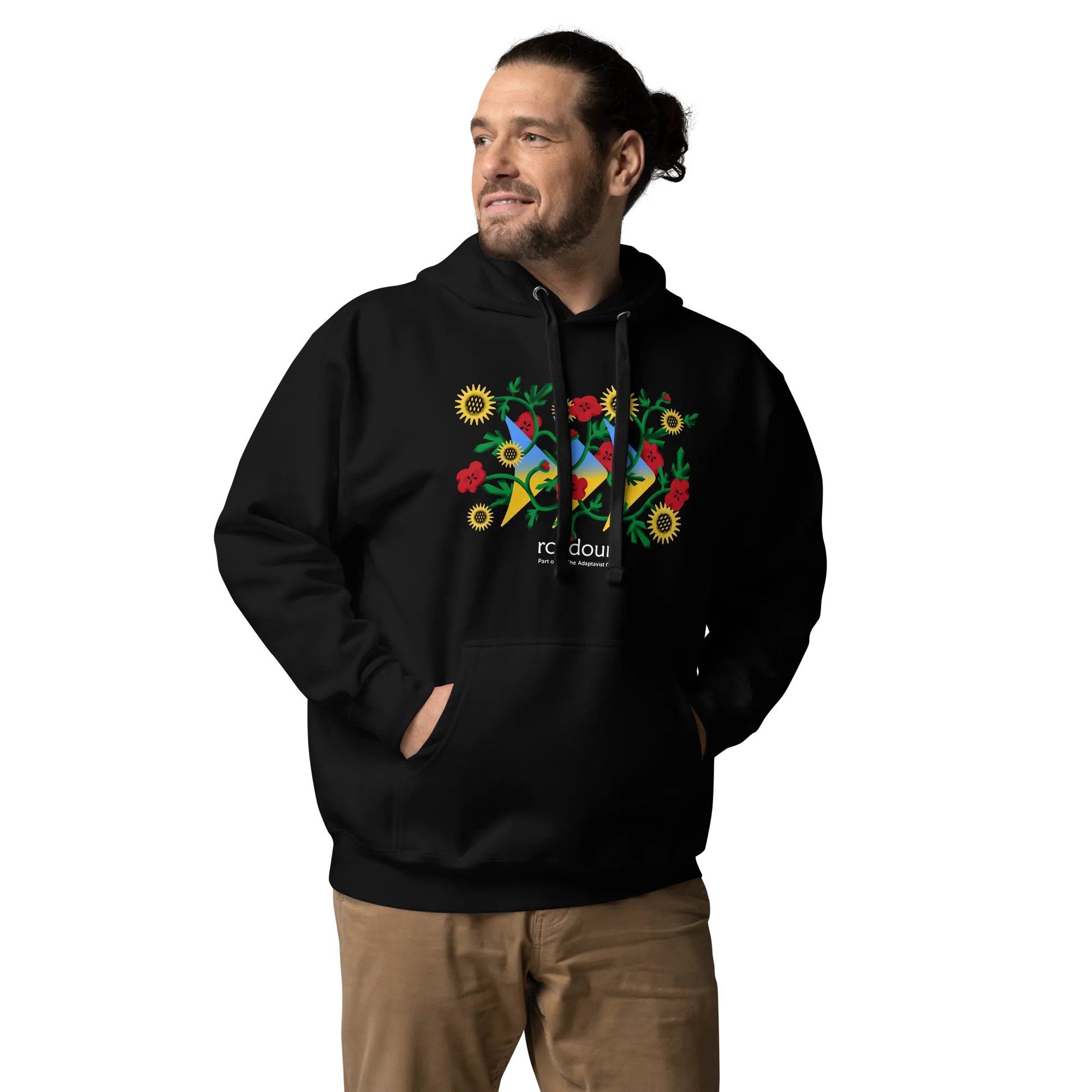 Rozdoum - Unisex Hoodie (Floral)