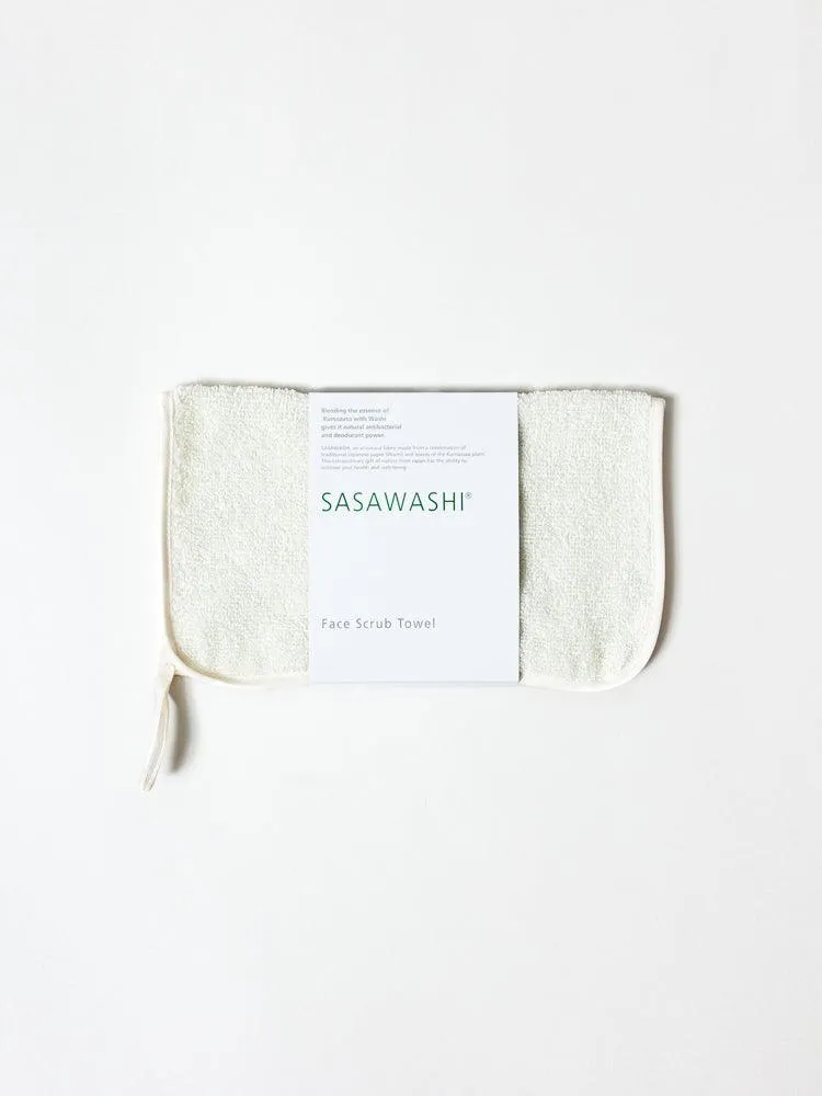 Sasawashi Face Scrub Towel