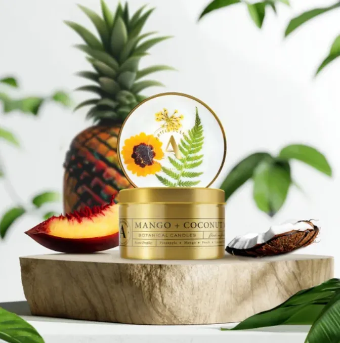 Seasonal Candle Tins By Artful Scents