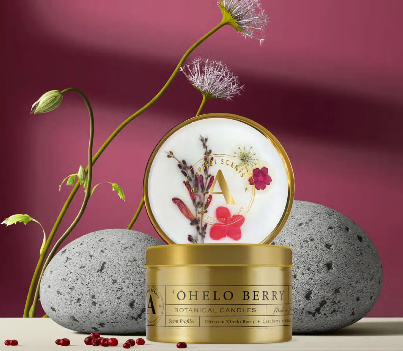 Seasonal Candle Tins By Artful Scents