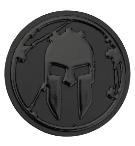 SPARTAN High Gloss Metal Badge