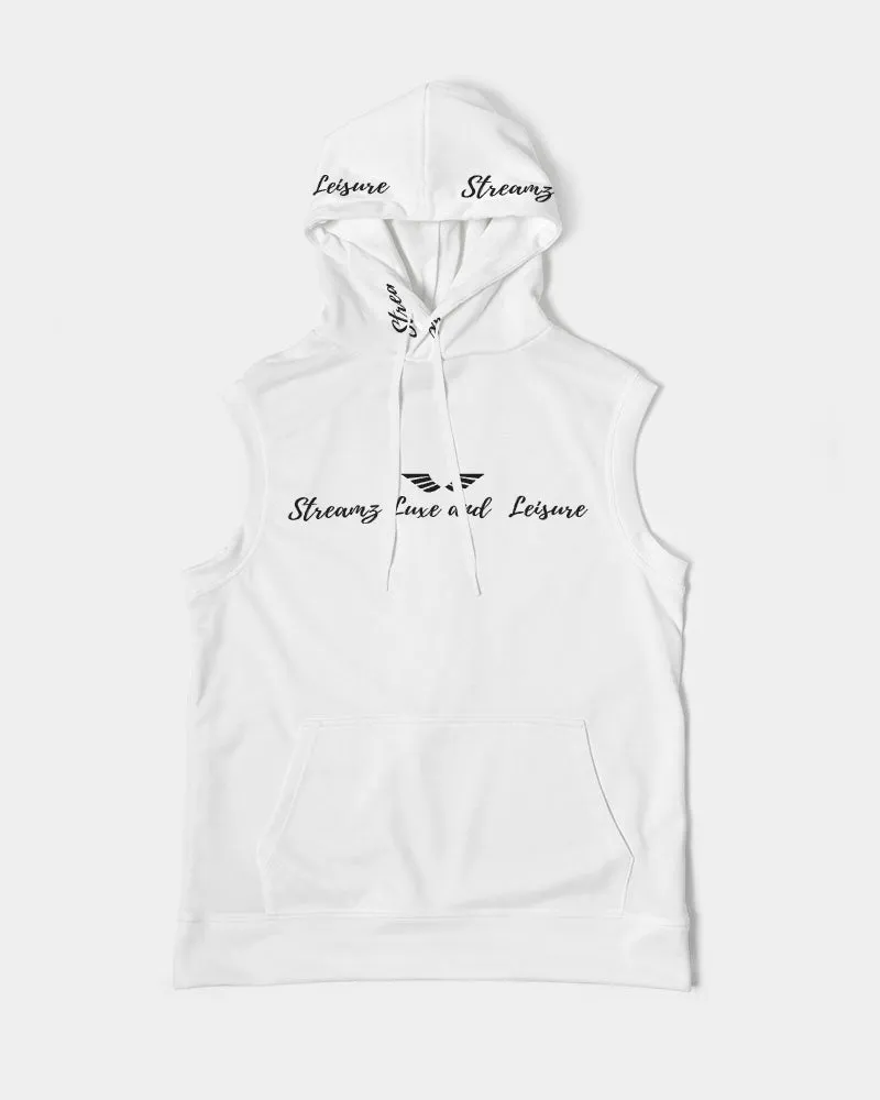 Streamz Luxe and Leisure Men's Premium Heavyweight Sleeveless Hoodie